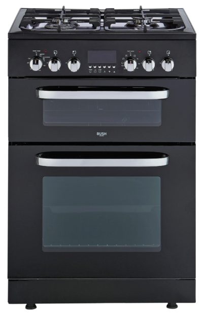 Bush - BDFDXS60B - Dual Fuel Cooker - Black